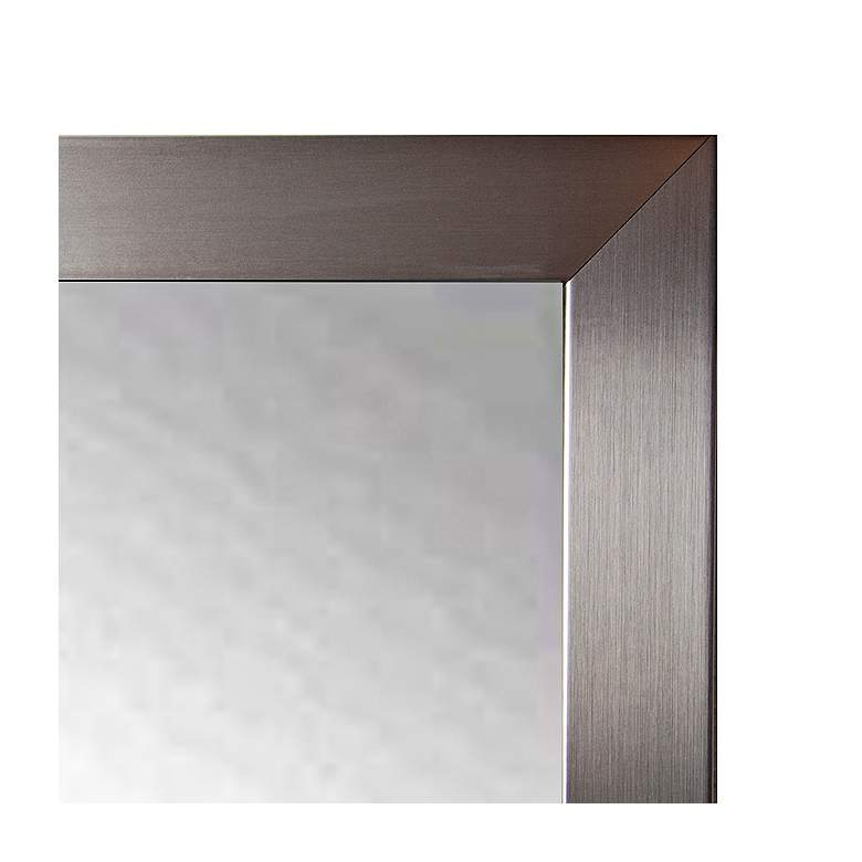 Image 2 Elmore Silver Petite 20" x 24" Wall Mirror more views