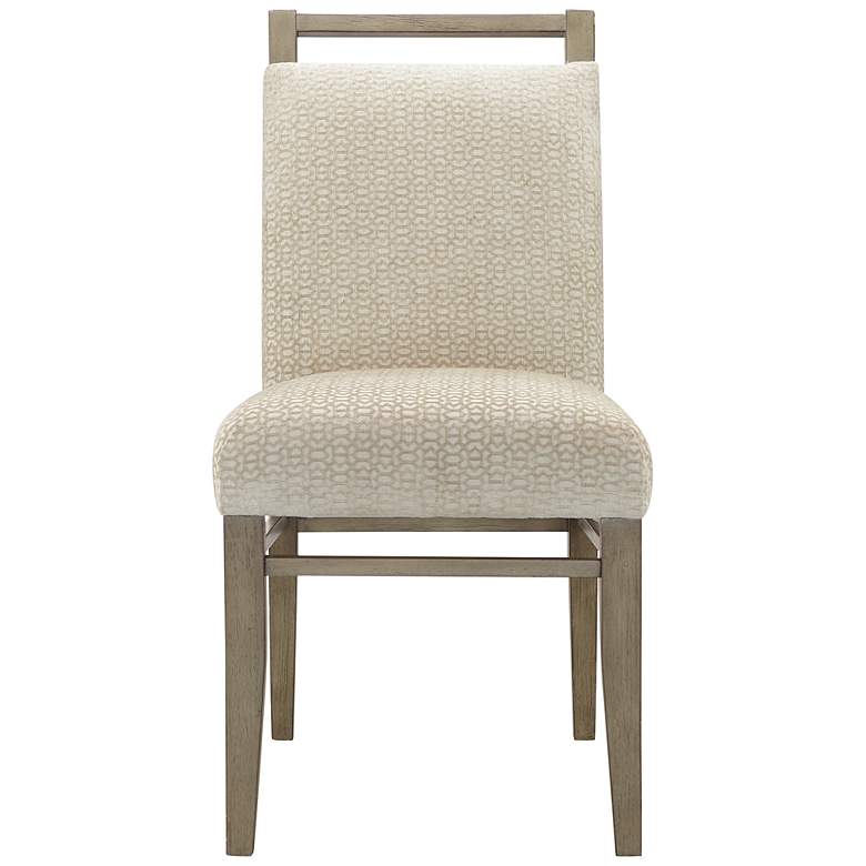 Image 5 Elmwood Cream Fabric Dining Chairs Set of 2 more views
