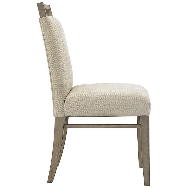Image 6 Elmwood Cream Fabric Dining Chairs Set of 2 more views