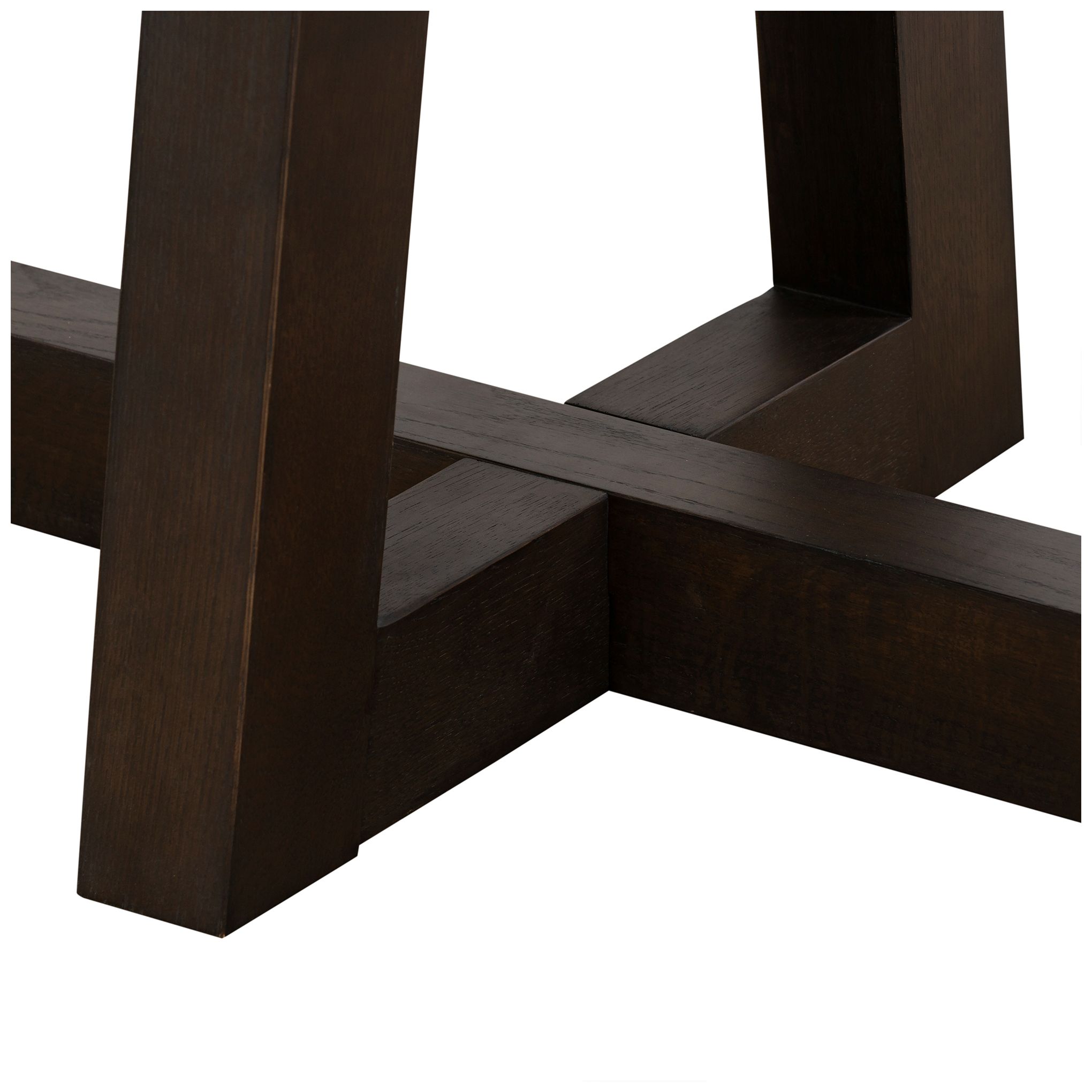 Image 7 Elodie 79 in. Rectangular Dining Table in Dark Gray Oak and Gray Concrete more views