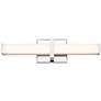 1_Elon 1-Light Vanity Light in Chrome with Opal Glass