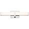 Elon 1-Light Vanity Light in Chrome with Opal Glass