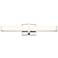 Elon 1-Light Vanity Light in Chrome with Opal Glass