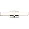 Elon 1-Light Vanity Light in Pewter with Opal Glass