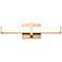 Elon 19" Wide Brushed Champagne Bronze LED Bath Light