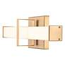 2_Elon 19" Wide Brushed Champagne Bronze LED Bath Light more views