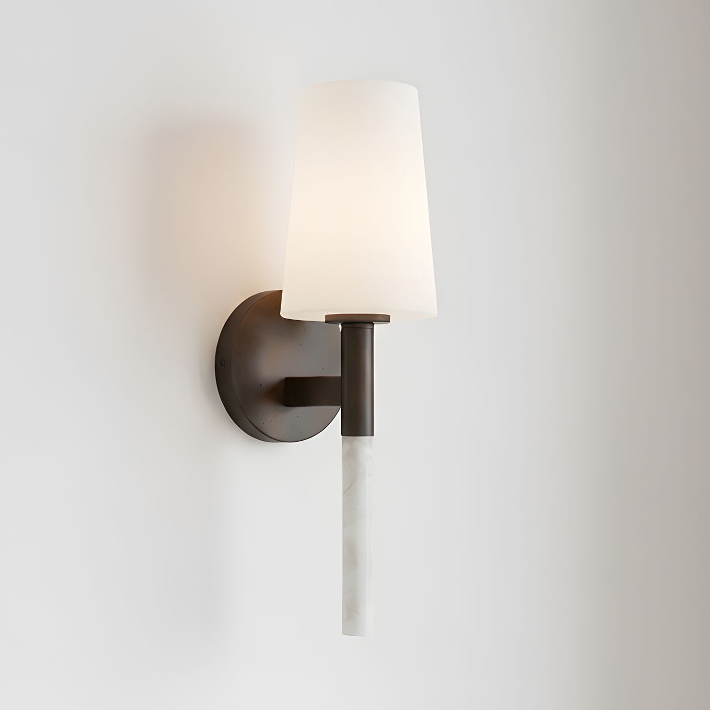 Eloura 1-Light Iron Gate Wall Sconce