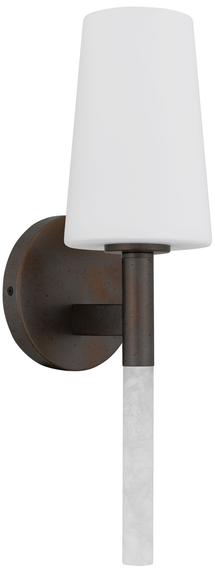 Image 3 Eloura 1-Light Iron Gate Wall Sconce more views