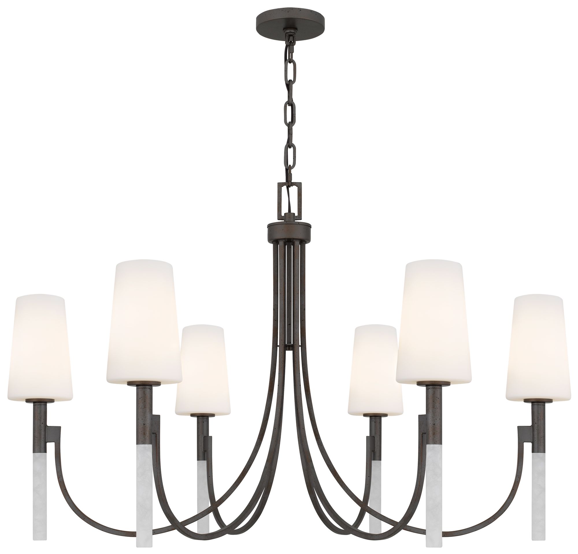 Image 4 Eloura 6-Light Iron Gate Chandelier more views