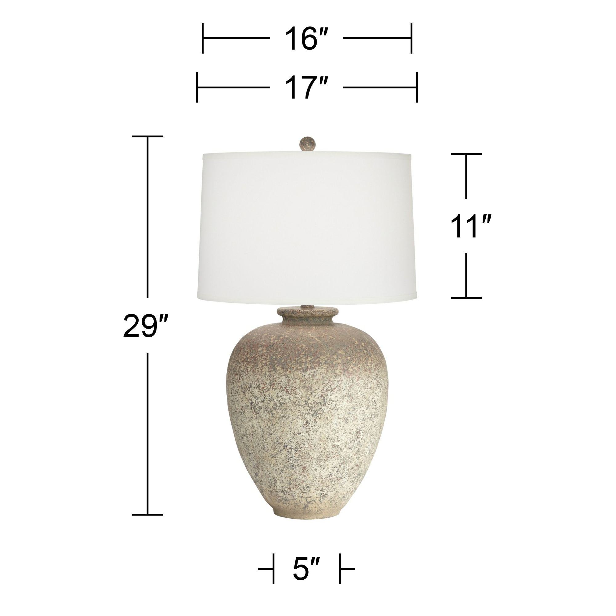 Image 5 Eloy 29" High Rustic Southwest Jar Table Lamp more views