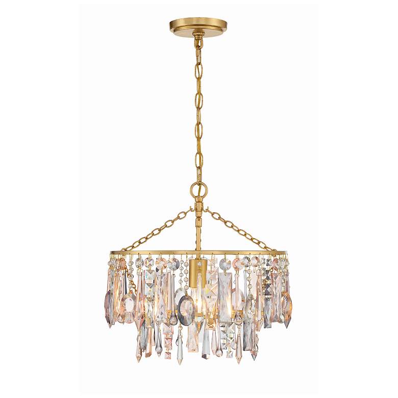 Image 2 Elsa 1 Light Antique Gold Pendant
