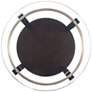 3_Elsa 23" Wide Dark Brown Wood Round End Table more views