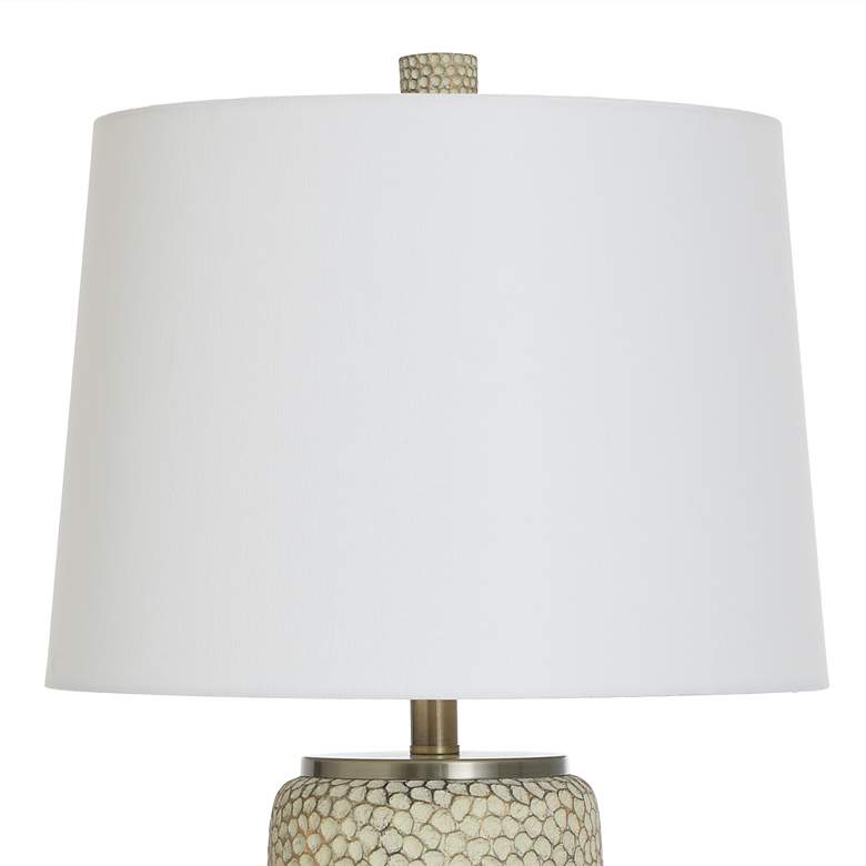 Image 5 Elsbeth 31.5" High Baffo Gold Transitional Table Lamp With Off-White S more views