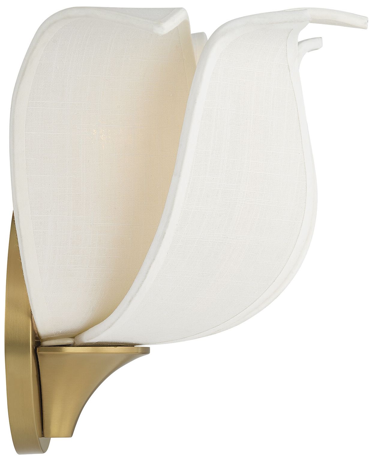 Image 5 Elsie 1-Light Wall Sconce in Warm Brass by Breegan Jane more views