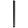 Elsinore 24" High Black 5CTT LED Outdoor Wall Light