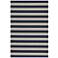 Elsinore-Stripe 4730RS475 Midnight Blue Area Rug