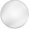 Eltham Silver 60" Oversized Round Wall Mirror