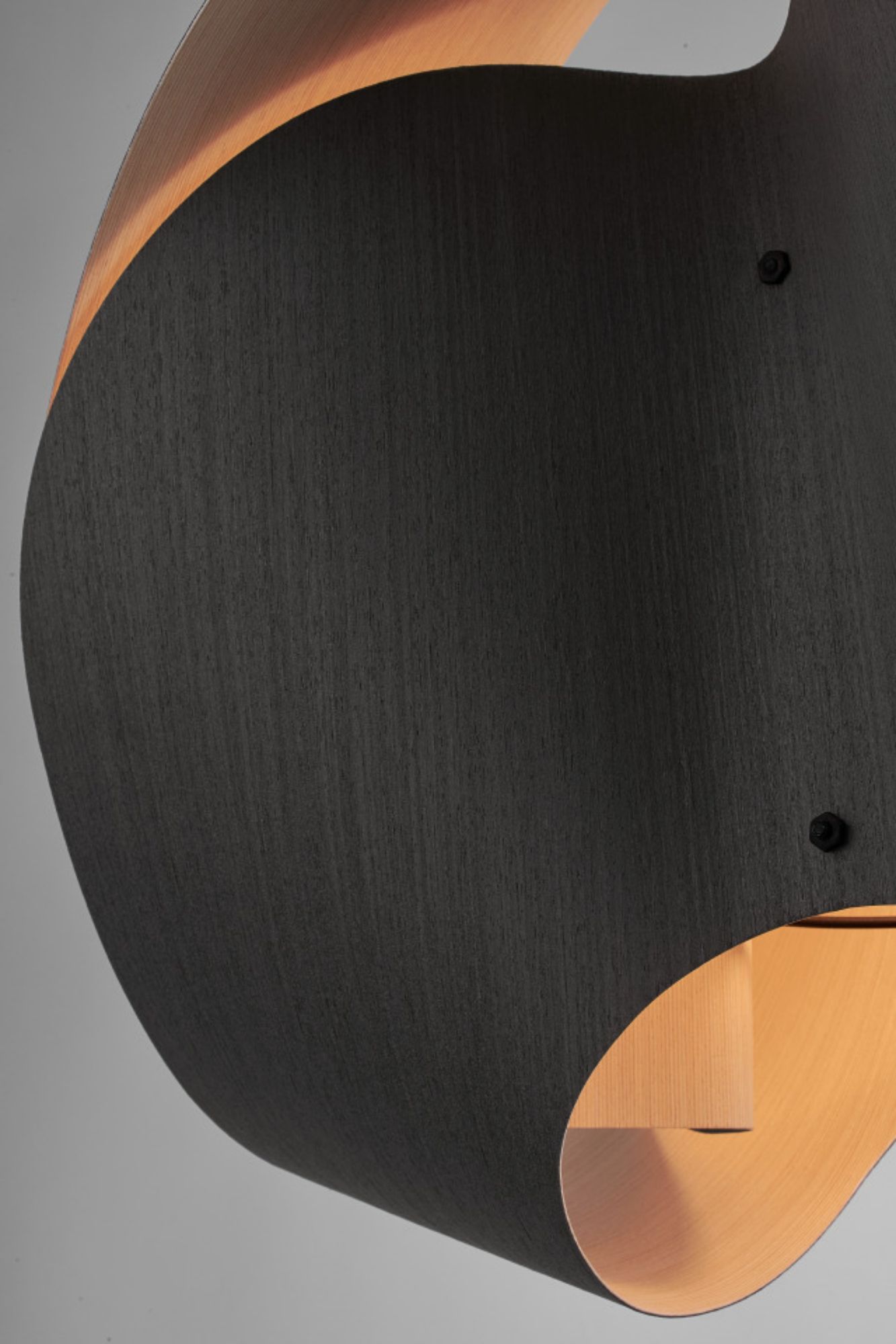 Image 5 Elvira 50 19.6" Wide Modern Ebony Recycled Wood Pendant more views