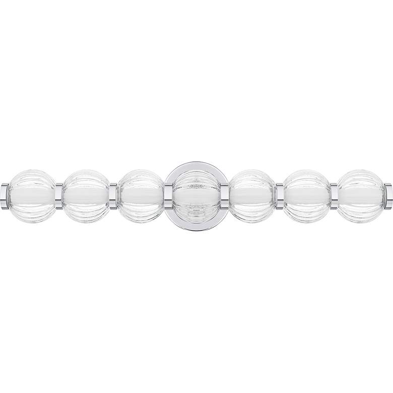 Image 2 Elway Integrated LED Polished Chrome Bath Light more views