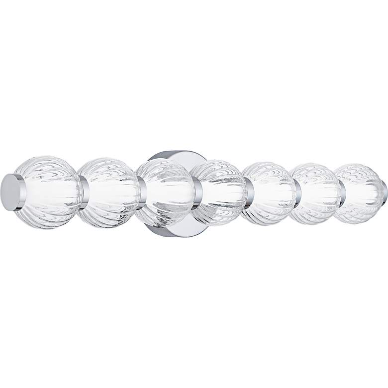Image 3 Elway Integrated LED Polished Chrome Bath Light more views