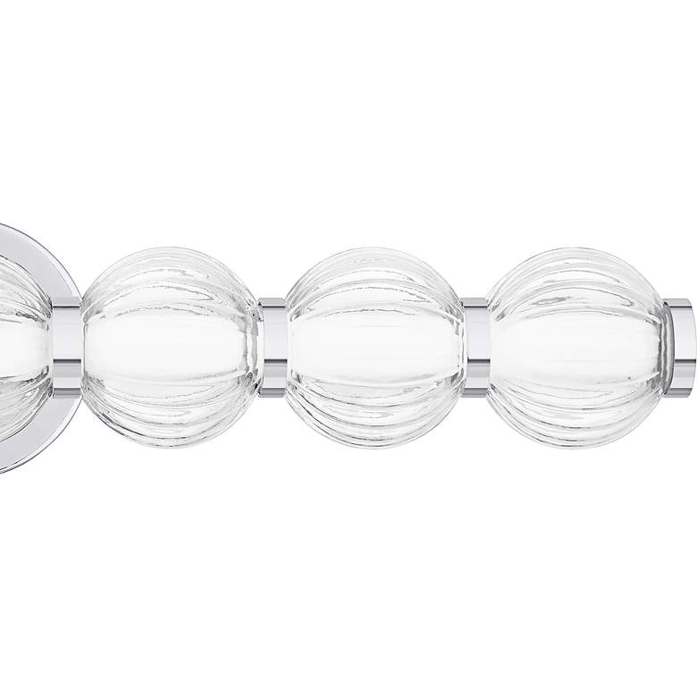 Image 5 Elway Integrated LED Polished Chrome Bath Light more views