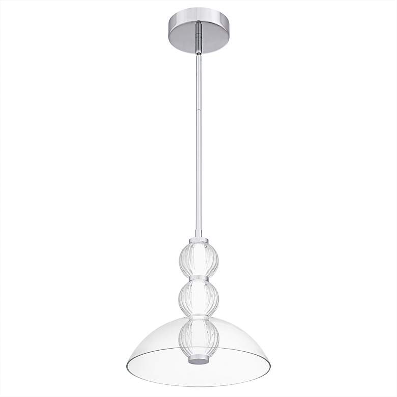 Image 4 Elway Integrated LED Polished Chrome Pendant more views