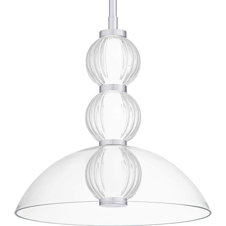 Image 5 Elway Integrated LED Polished Chrome Pendant more views