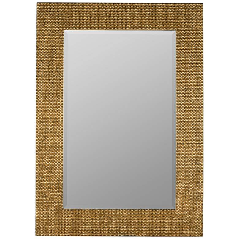 Image 1 Elwood Aged Gold 30 inch x 42 inch Decorative Wall Mirror