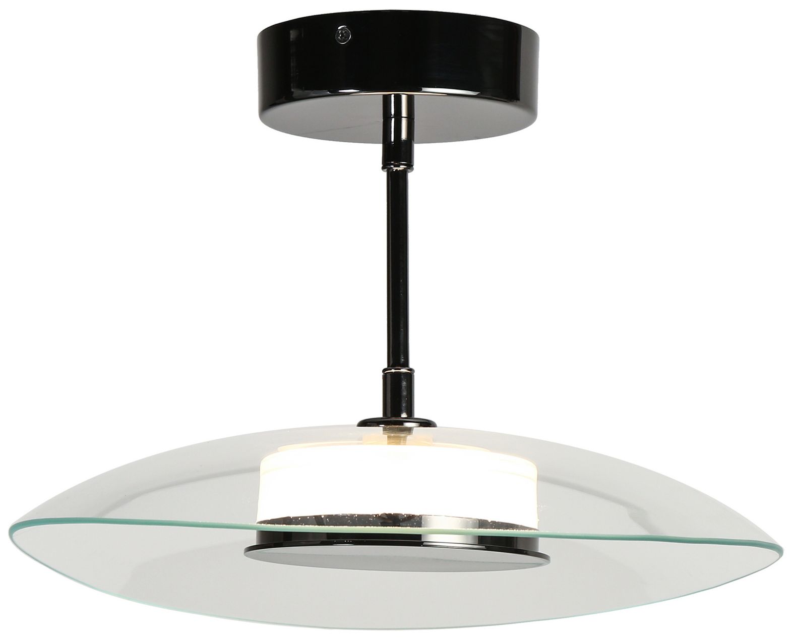 Elynamina 1-Light LED Glass Ceiling Lights - Made to Order