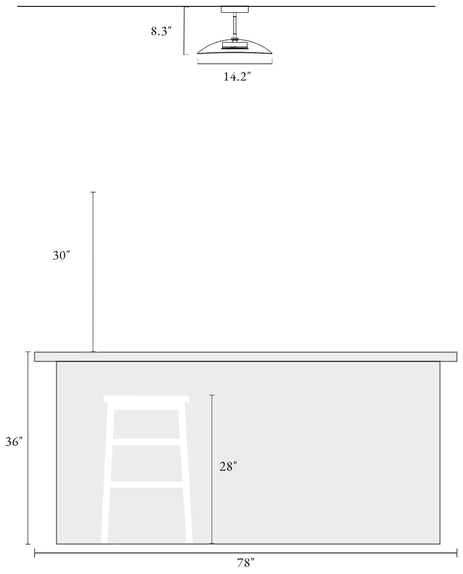 Elynamina 1-Light LED Glass Ceiling Lights