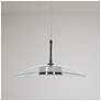 4_Elynamina 14 1/4" Wide Black Nickel LED Pendant light more views
