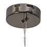 5_Elynamina 14 1/4" Wide Black Nickel LED Pendant light more views