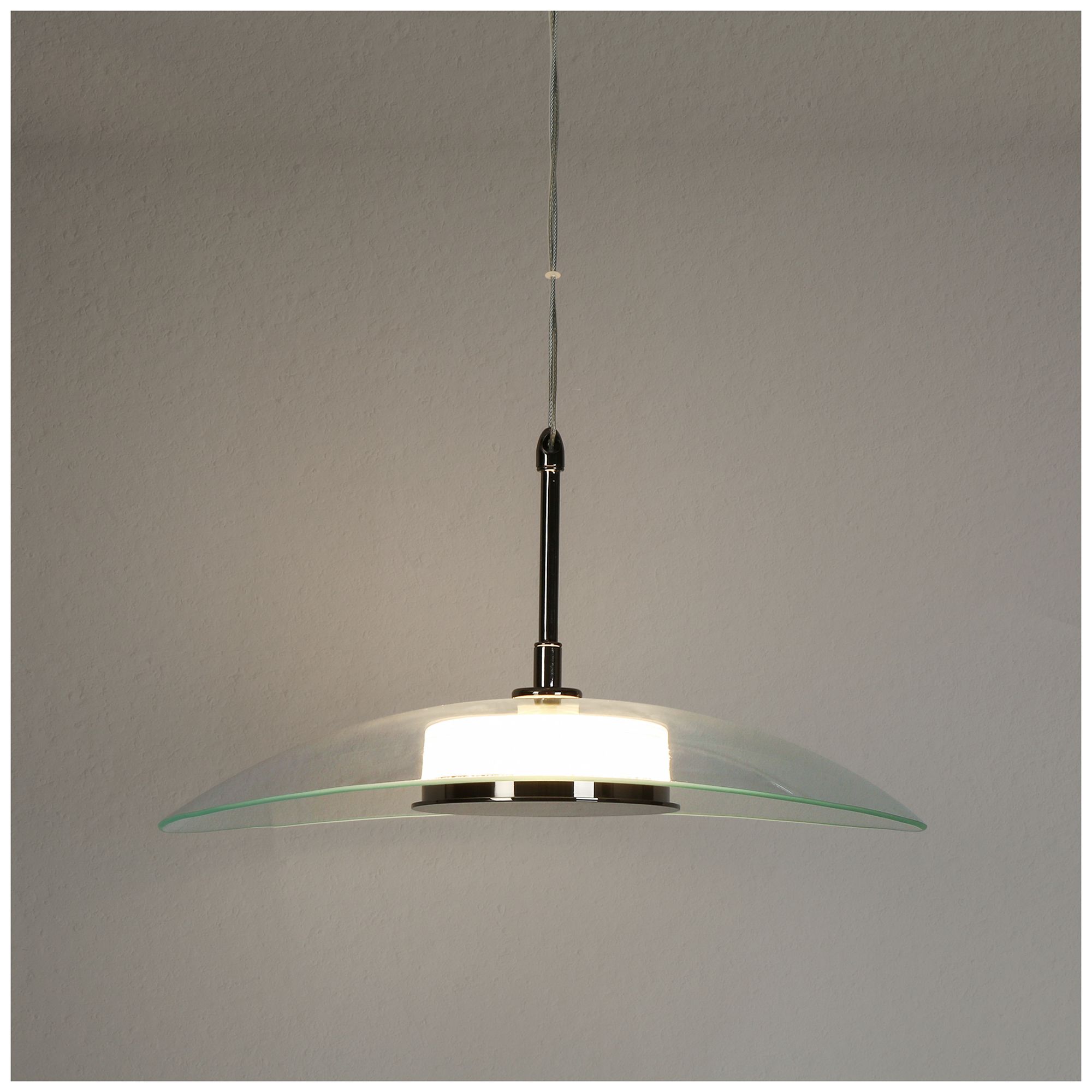 Image 3 Elynamina 14 1/4" Wide Black Nickel LED Pendant light - Made to Order more views
