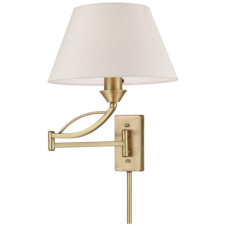 Image 1 Elysburg 17 inch High 1-Light Sconce - French Brass