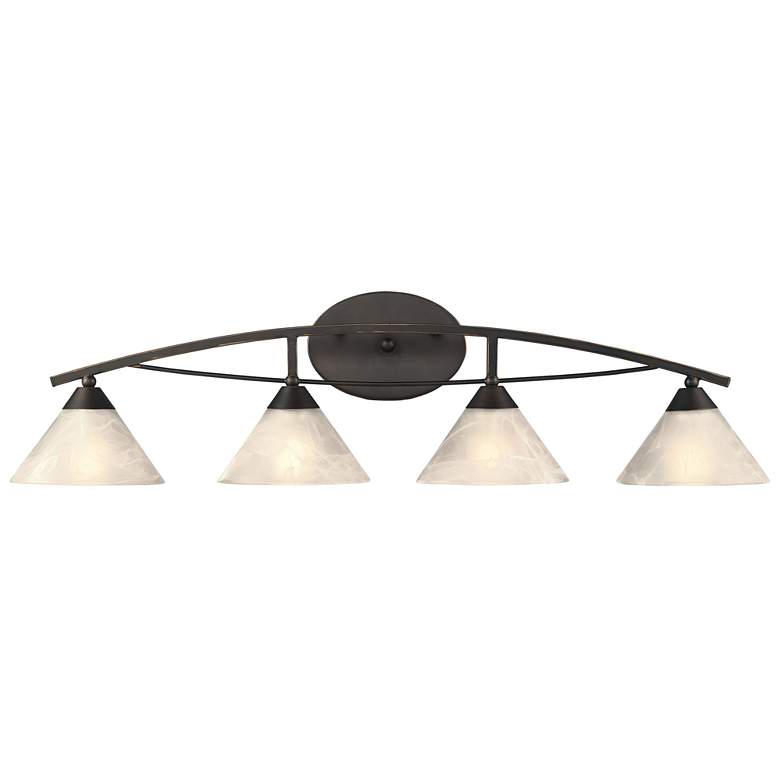 Image 1 Elysburg 36 inch Wide 4-Light Vanity Light - Oil Rubbed Bronze