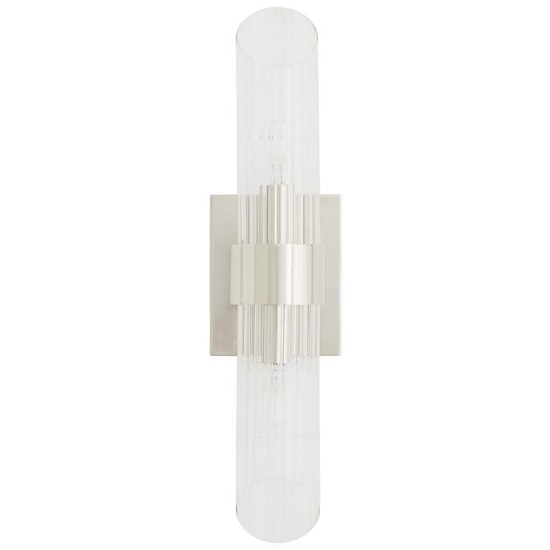 Image 1 Elyse 18" High Polished Nickel 2-Light Wall Sconce