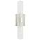 Elyse 18" High Polished Nickel 2-Light Wall Sconce