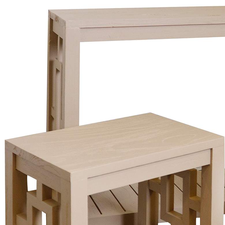 Image 2 Elyse Set of 3 Nest Wood Nesting Tables more views