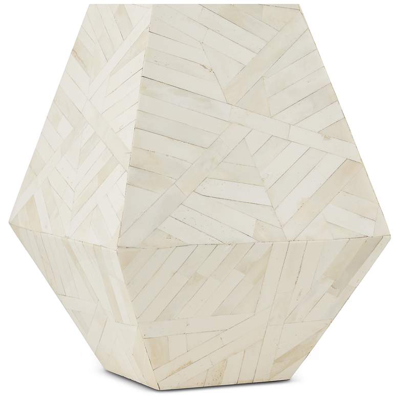 Image 3 Elysium White Table Lamp more views
