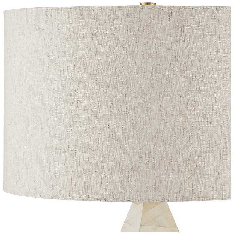 Image 4 Elysium White Table Lamp more views
