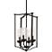 Elyton 15" Wide Downtown Bronze 4-Light Pendant