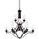 Elyton 36" Wide Downtown Bronze 12-Light Chandelier