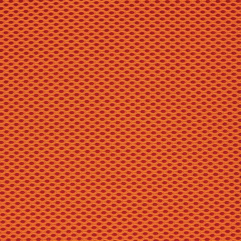 Image 3 EM Orange Mesh Adjustable Swivel Task Chair more views