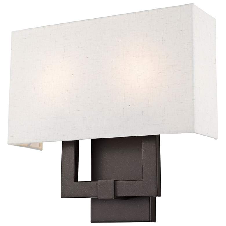 Image 7 Emaline 12 3/4" High English Bronze ADA Wall Sconce more views