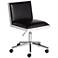 Emario Aspen Black Modern Adjustable Swivel Office Chair