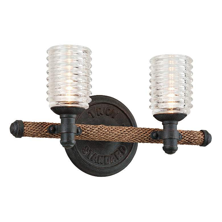 Image 1 Embarcadero 16 inch Wide Shipyard Bronze Bath Fixture