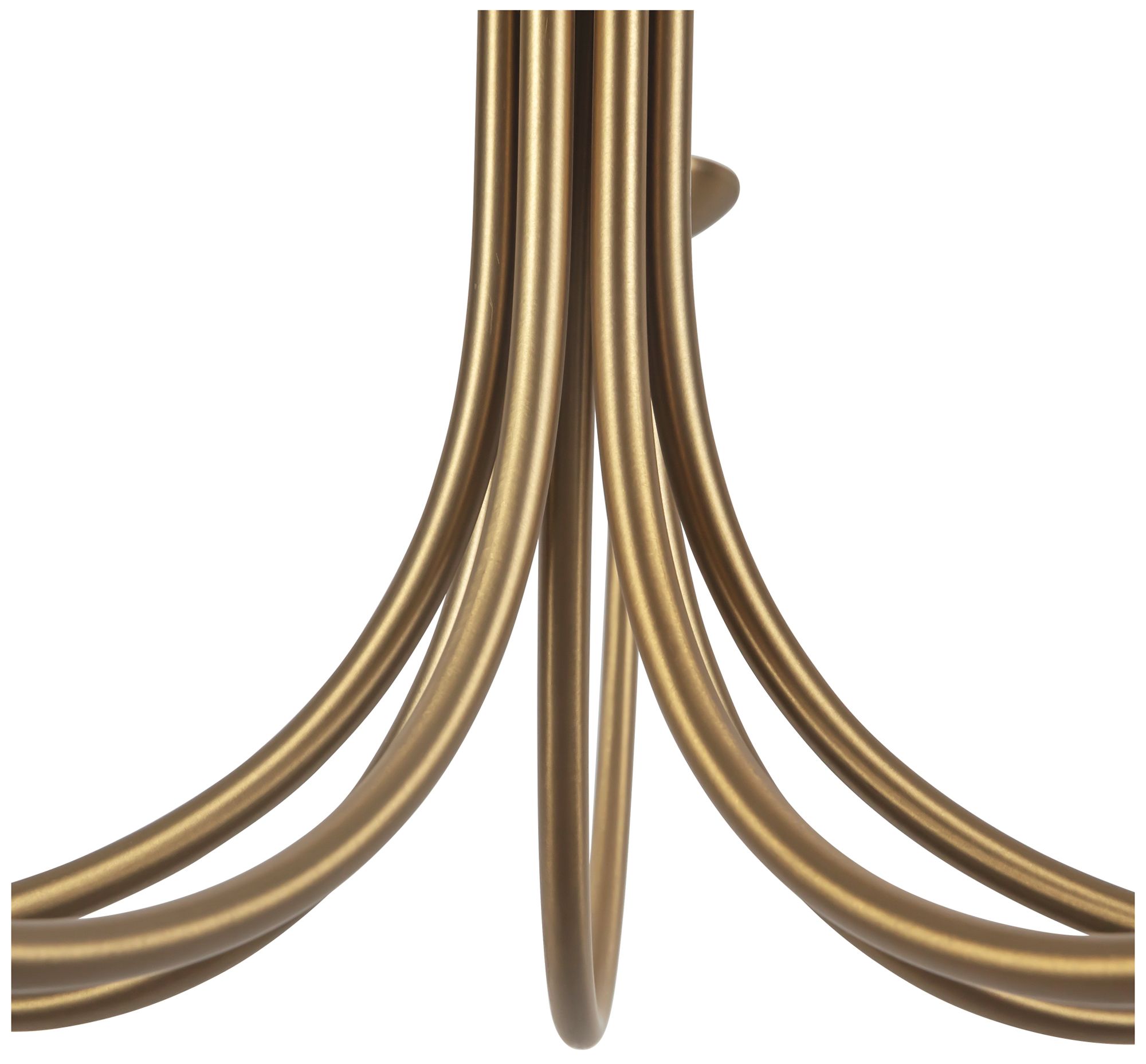Image 5 Ember 26-in Brushed Gold Chandelier more views