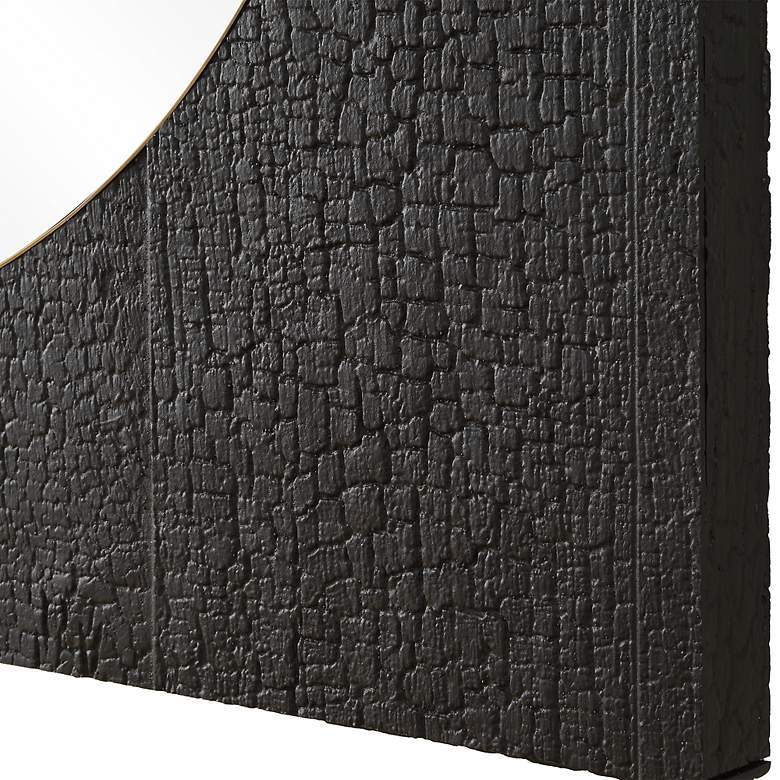 Image 5 Ember Rich Black 42" Square Mirror more views