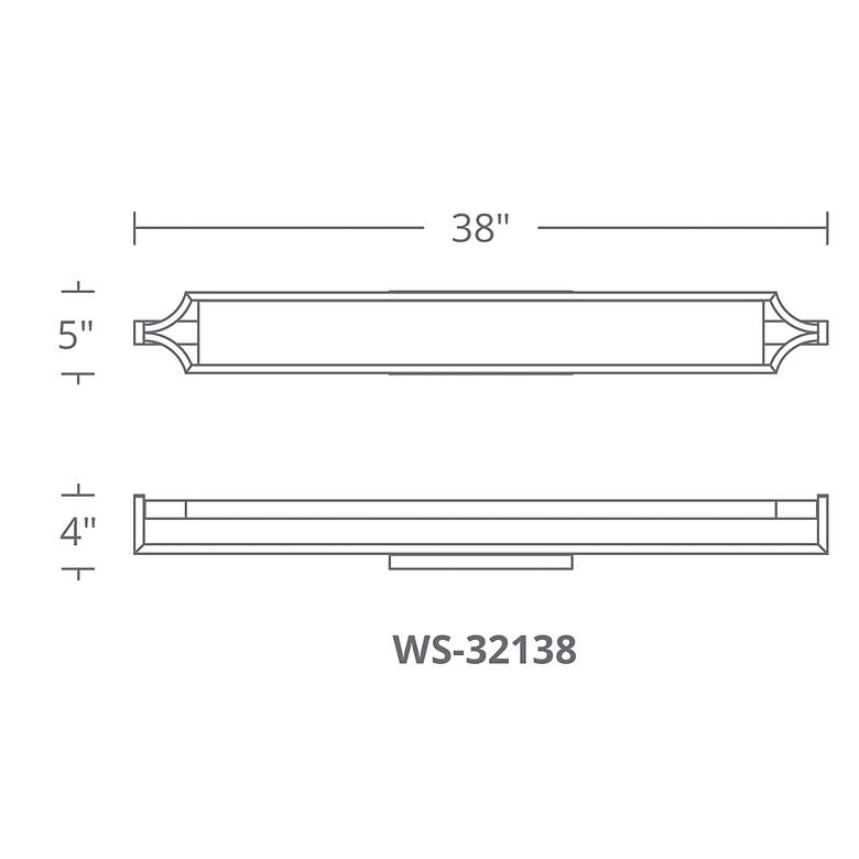 Image 4 Emblem LED Bathroom Vanity or Wall Light more views