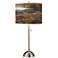 Embracing Change Giclee Brushed Nickel Table Lamp